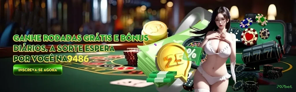 Imagem promocional da experiência de game da 707bet